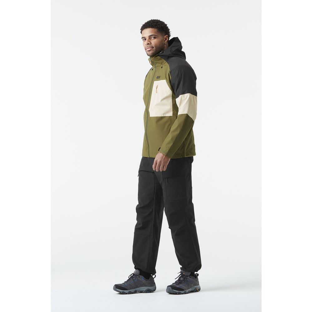 Men's Hardshell jacket Picture Organic Abstral +2.5L Jacket Tobacco