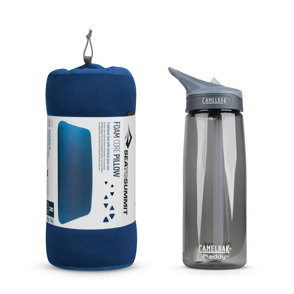 Sea to Summit Foam Core Pillow Large Navy Blue