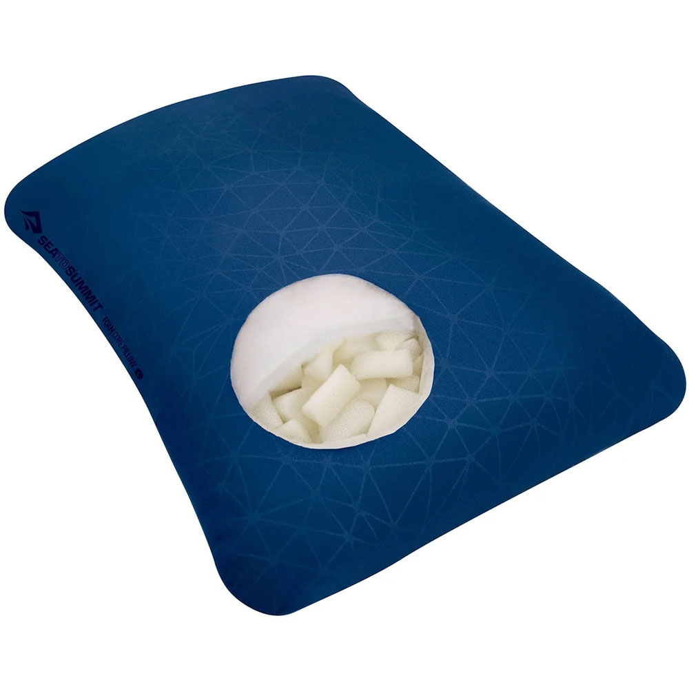 Sea to Summit Foam Core Pillow Large Navy Blue