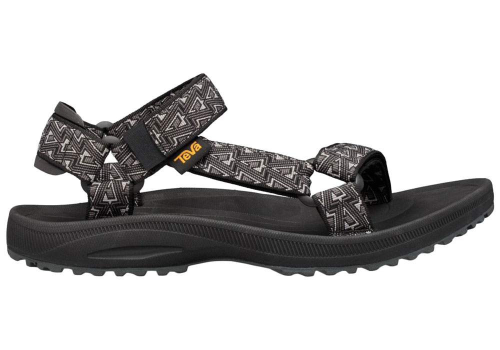 TEVA Winsted Men Sandals Bamboo Black - a great choice for trekking on light trails