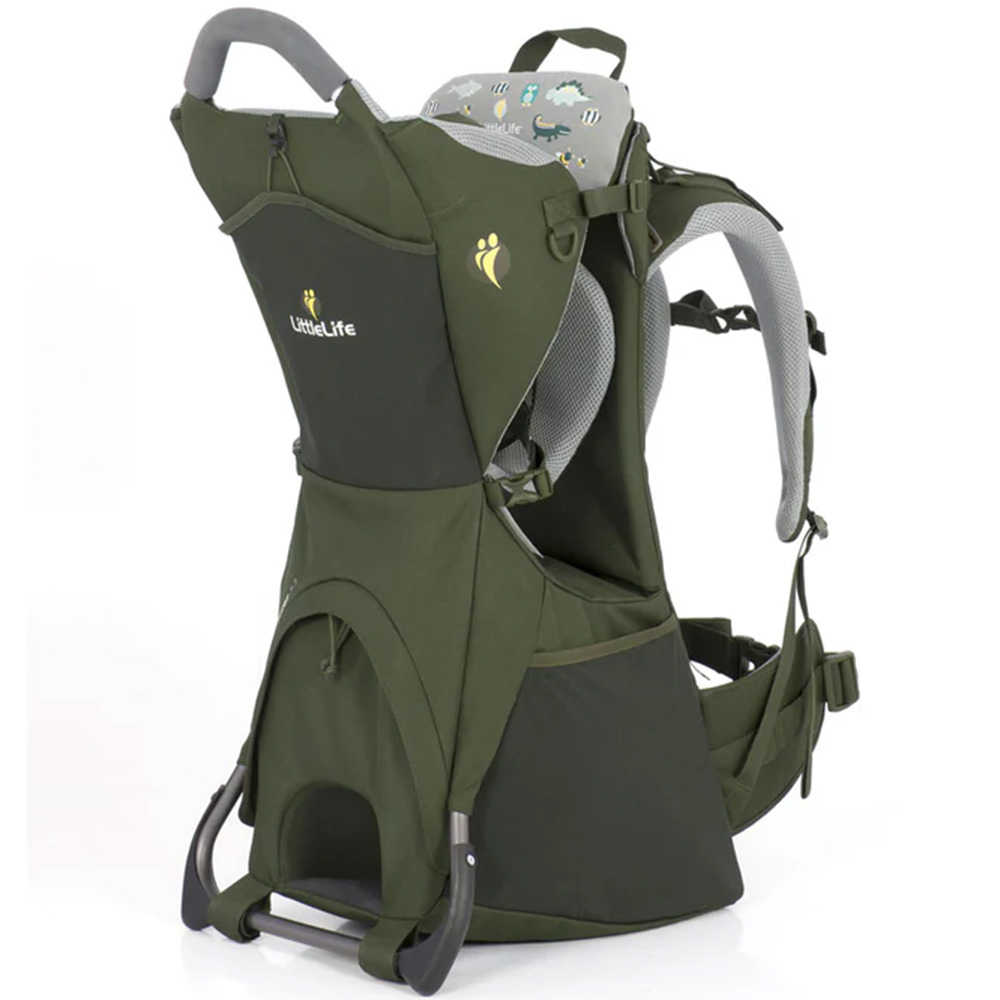 Туристическа раница за носене на дете LittleLife Adventurer S3 Child Carrier Green