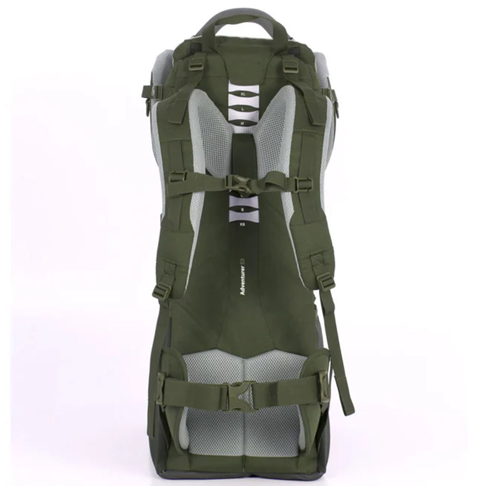 Туристическа раница за носене на дете LittleLife Adventurer S3 Child Carrier Green