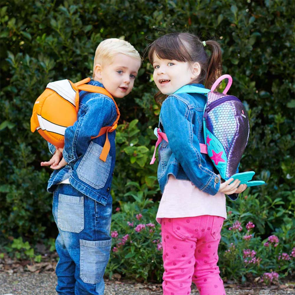 Детска раница с повод LittleLife Toddler Backpack Clownfish