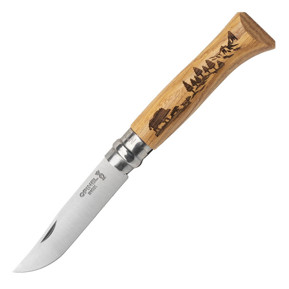 Opinel N°8 Animalia Wild Boar Pocket Knife 8.5 cm