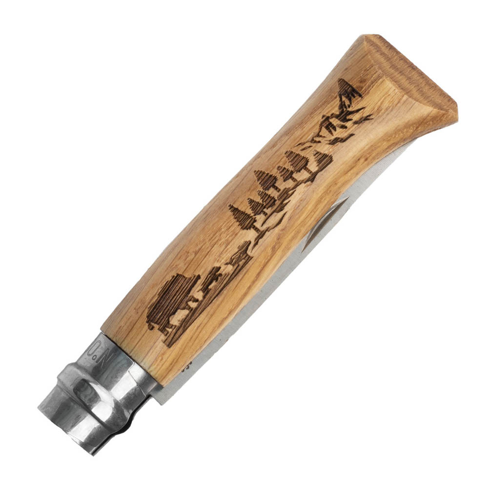 Opinel N°8 Animalia Wild Boar Pocket Knife 8.5 cm