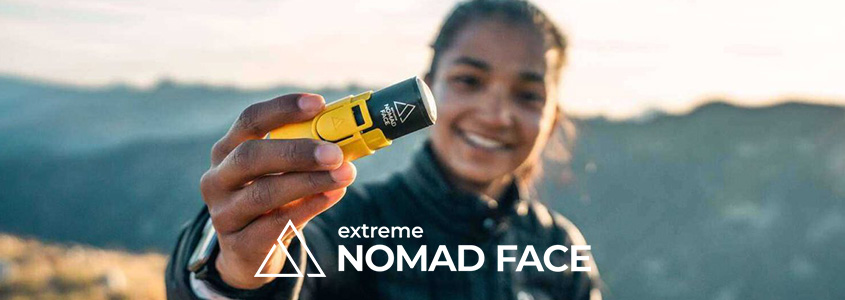 NomadFace - марка за слънцезащитни кремове за екстремно силно слънце.