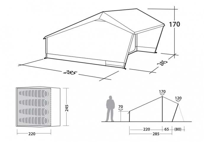 Robens Yukon Shelter Camp Tent | CampingRocks