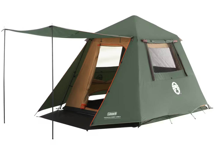 Coleman 4P FAST PITCH テント Coleman FastPitch Forest Lodge 4 Tent - set up your tent in