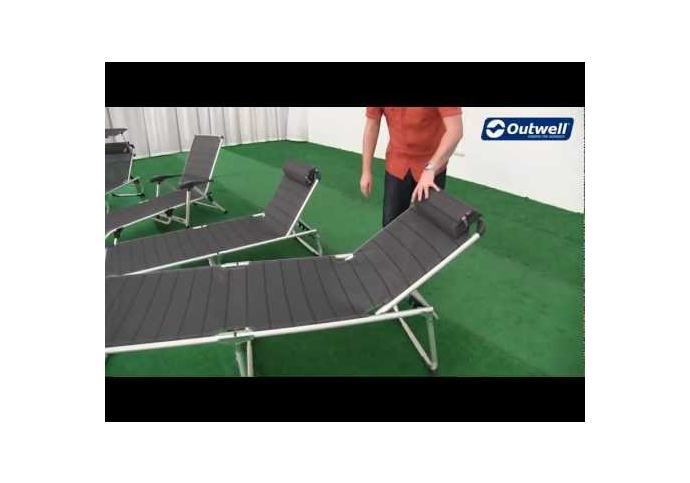 Outwell Victoria Lounger with sunshade CampingRocks