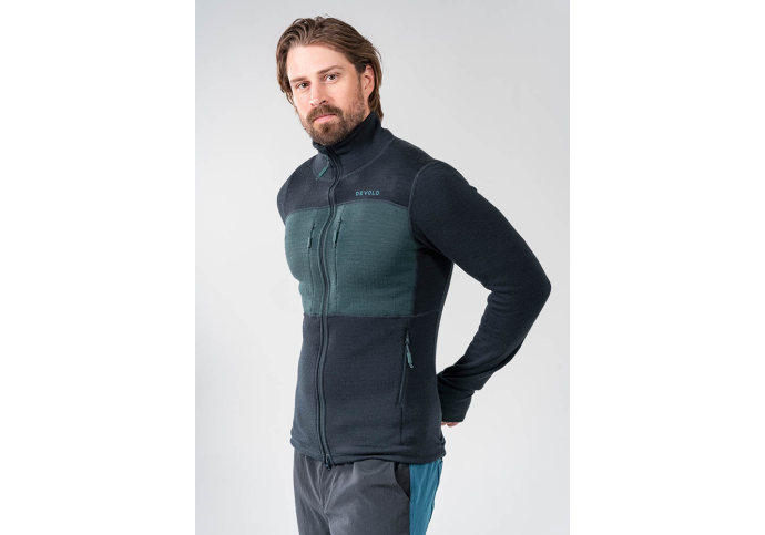 Devold Egga Grid Merino Jacket for Men CampingRocks