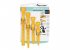 Sea to Summit Stretch-Loc All Sizes Set 20mm 4 Pack Yellow