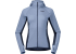 Bergans Cecilie Wool Hood Jacket Misty Sky Blue / Navy Blue 2024