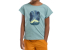 Jack Wolfskin Graphic Girls Kids T-Shirt PRINT Soft Jade