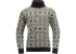 Devold Hoddevik Wool High Neck Sweater Anthracite / Offwhite 2024
