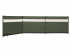 Сгъваема ветрозащитна преграда Outwell Windscreen Elegant Green