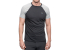 Men's merino wool Bergans Y LightLine Merino Tee Men Dark Shadow Grey /Pearl 2025