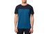Men's merino wool t-shirt Devold Classic Linear Tee Man Ink / Flood - made of 100% merino wool
