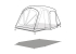Outwell Footprint Montana 4 Air - 490 cm x 260 cm - protect your tent floor