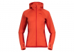 Bergans Cecilie Wool Hood Jacket Energy Red / Red Leaf 2023