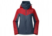 Bergans Oppdal Insulated W Ski Jacket Orion Blue / Red 2022