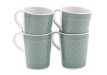 Outwell Blossom 4 pcs Mug Set Blue Shadow