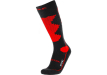 PAC SK 8.2 Merino Compression Women Ski Socks Grey-Red
