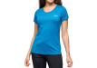 Women's merino wool Bergans Rabot Emblem Wool Tee Women Dark Aqua Lagoon