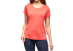 Women's merino wool Bergans Rabot Emblem Wool Tee Women Peachy Red 2025