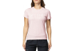 Women's merino wool t-shirt Devold Classic Flowers Tee Woman Chalk Pink 2025
