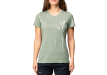 Women's merino wool tee Devold Premium Oats Tee Woman Fog 2025