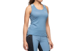 Women's wool top Bergans Y LightLine Merino Top Women Elemental Blue / Pearl Grey 2025