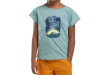 Jack Wolfskin Graphic Girls Kids T-Shirt PRINT Soft Jade 2025