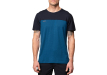 Men's merino wool tee Devold Classic Linear Tee Man Ink / Flood 2025