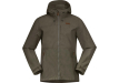 Men's Softshell jacket Bergans Nordmarka Leaf Light Wind Jacket Men Green Mud 2024