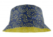 PAC Ledras Bucket Hat Blue / Yellow AOP