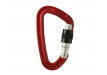STUBAI Atomy 2.0 Carabiner with screw gate Red