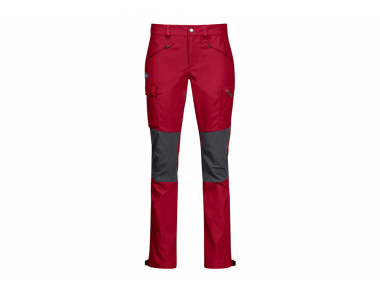 Bergans Nordmarka Hybrid W Pants Red / Solid Dark Gray 2022