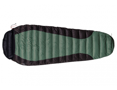 Warmpeace Viking 300 Down Sleeping Bag Green / Grey 2021