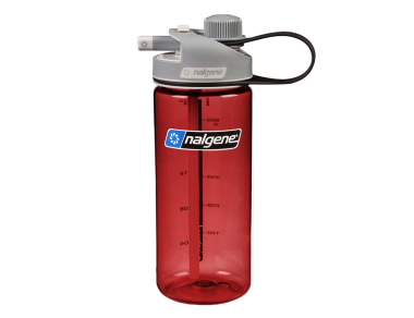 Nalgene Multi Drink Sustain 0.6L Water Bottle Red