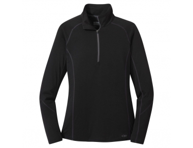 Outdoor Research Women's Enigma Half Zip Shirt Black