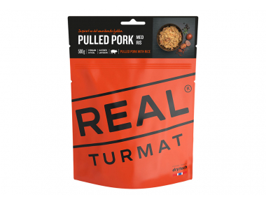 REAL Turmat Pulled Pork with Rice - 500g