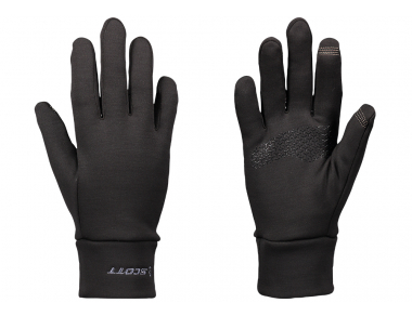 Scott Fleece Liner Glove Black 2023