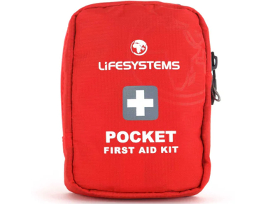 Lifesystems Pocket First Aid Kit - a compact, lightweight, and practical kit with everything needed for minor injuries in the outdoors!