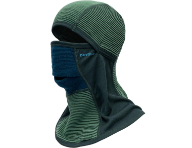 Merino Wool balaclava - Devold Tuvegga - Woods - face 1