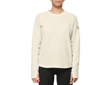 Women’s merino wool sports shirt Devold Endurance Merino Crew Woman Raw White – lightweight shirt for running, ski touring, cross-country skiing, and everyday wear! Order on the website!