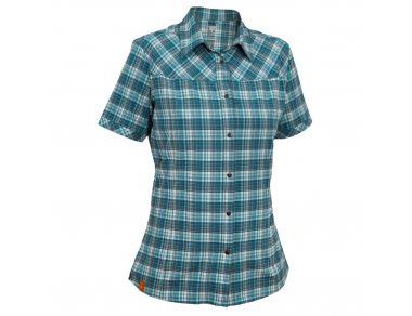 Warmpeace Burry Lady Short Sleeve Shirt Blue 2023