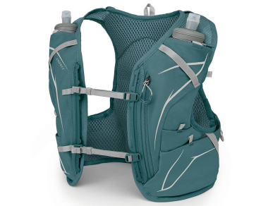 Women's running vest Osprey Dyna 6L w/Flasks Cascade Blue WS - for training and trail running