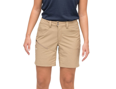 Bergans Rabot Light Softshell Shorts Women Warm Sand - casual, travel, hike - pants for all!