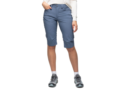 Bergans Vandre Light Softshell Long Shorts Women Granite Blue - Comfortable hiking pirate pants