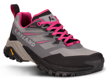 Women's low-cut hiking shoes Kayland Duke Lite WS GTX Grey Fuchsia - lightweight and waterproof